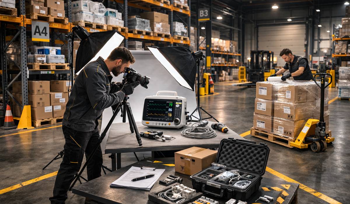 Eskigi LLC professional team - Listing, imaging, and warehouse fulfillment for inventory liquidation and closeout.